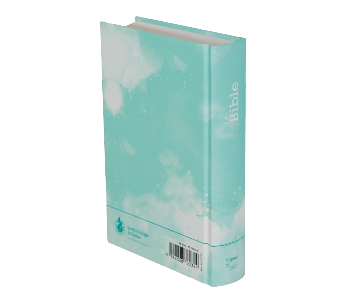Bible SG21 rigide bleu lagon