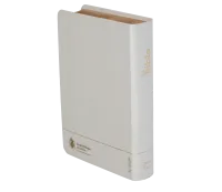 Bible SG21 souple textile blanc or onglets