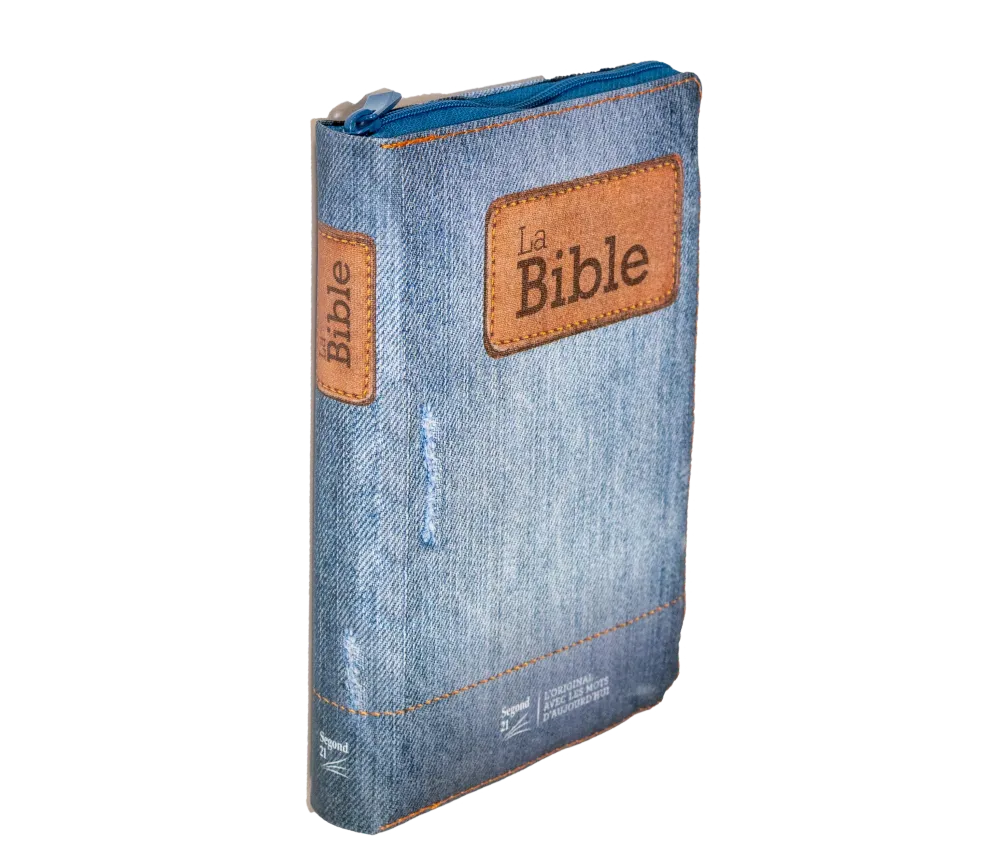 Bible SG21 souple Jeans toilée zip