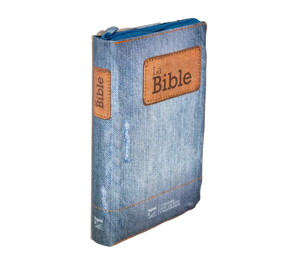 Bible SG21 souple Jeans toilée zip