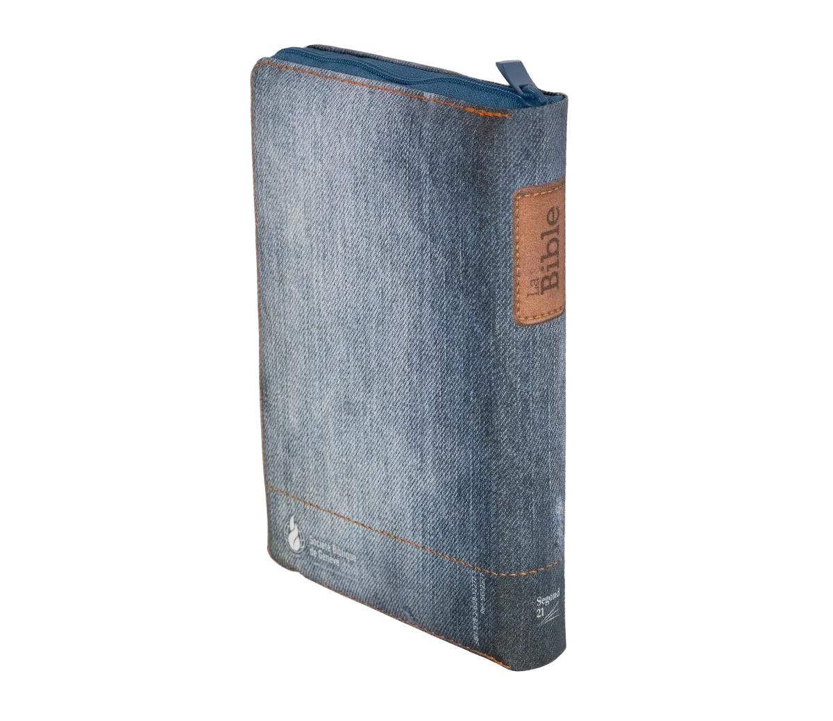 Bible SG21 souple Jeans toilée zip