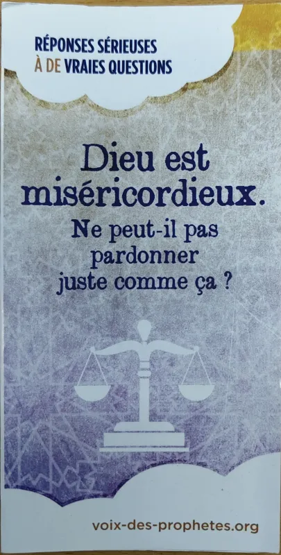 Dieu est miséricodieux - Ne peut-il pas pardonner juste comme ça?