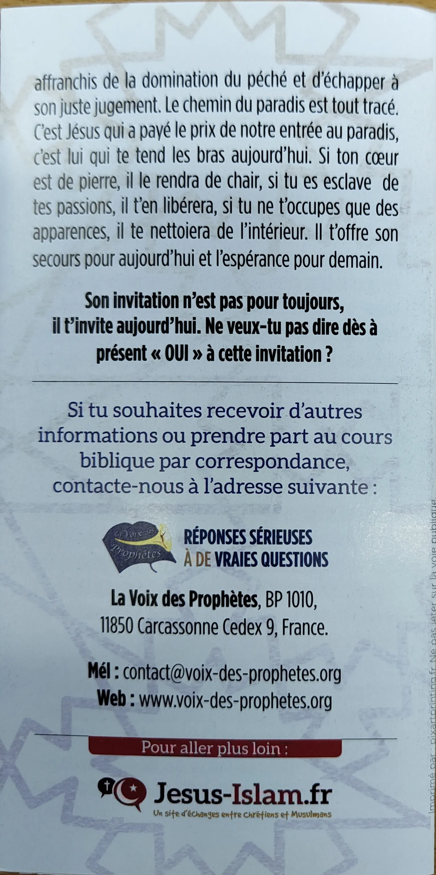 Dieu est miséricodieux - Ne peut-il pas pardonner juste comme ça?