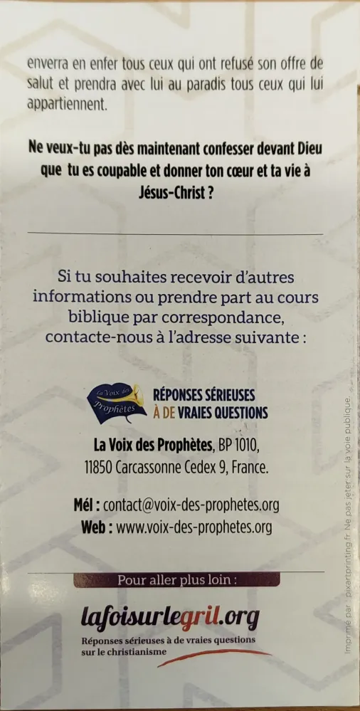 Peut-on être sûr d’aller au paradis?