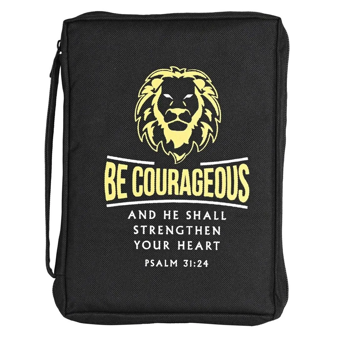 Housse M Be courageous - Psalm 31:24