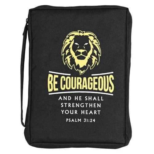 Housse M Be courageous - Psalm 31:24