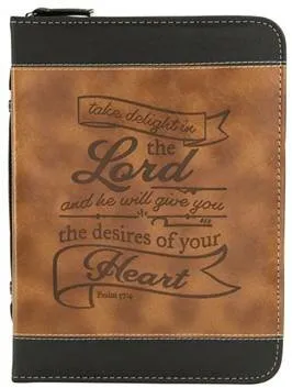 Housse L Take delight in the Lord - Psalm 37:4