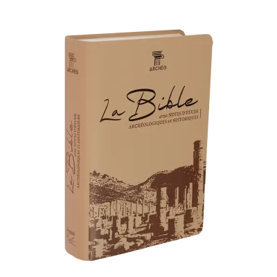 Bible SG21 Archéologique souple textile café bronze