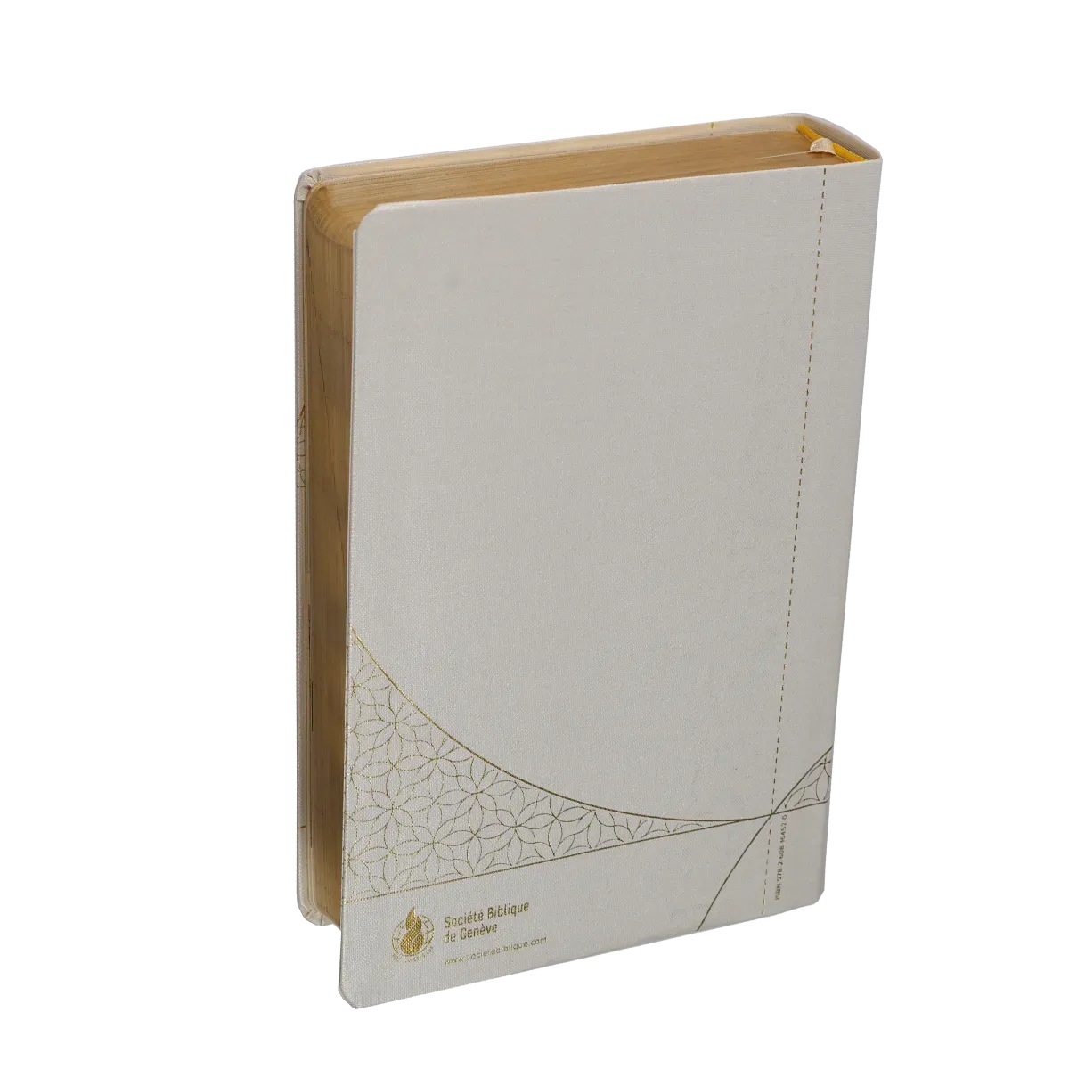 Bible SG21 Vie Nouvelle souple toile blanc or
