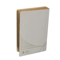 Bible SG21 Vie Nouvelle souple toile blanc or
