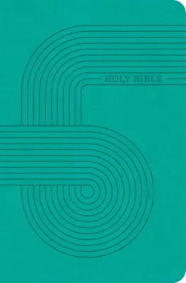 KJV compact Bible teal leathertouch