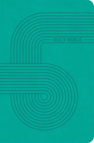 KJV compact Bible teal leathertouch