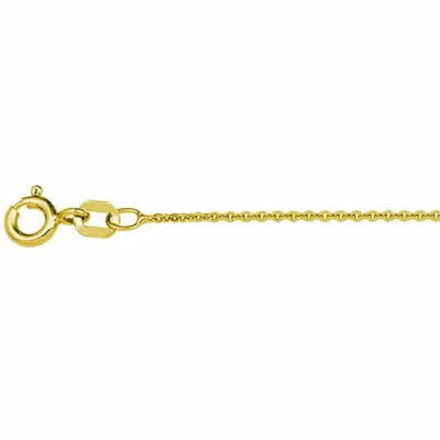 Chaîne 45cm argent 925 plaqué or