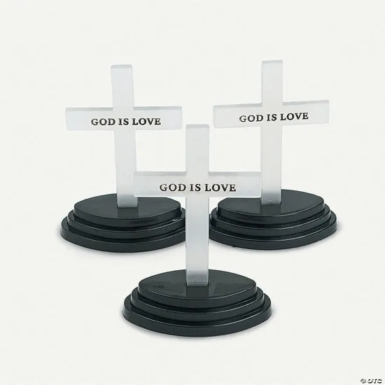Croix luminescente God is love
