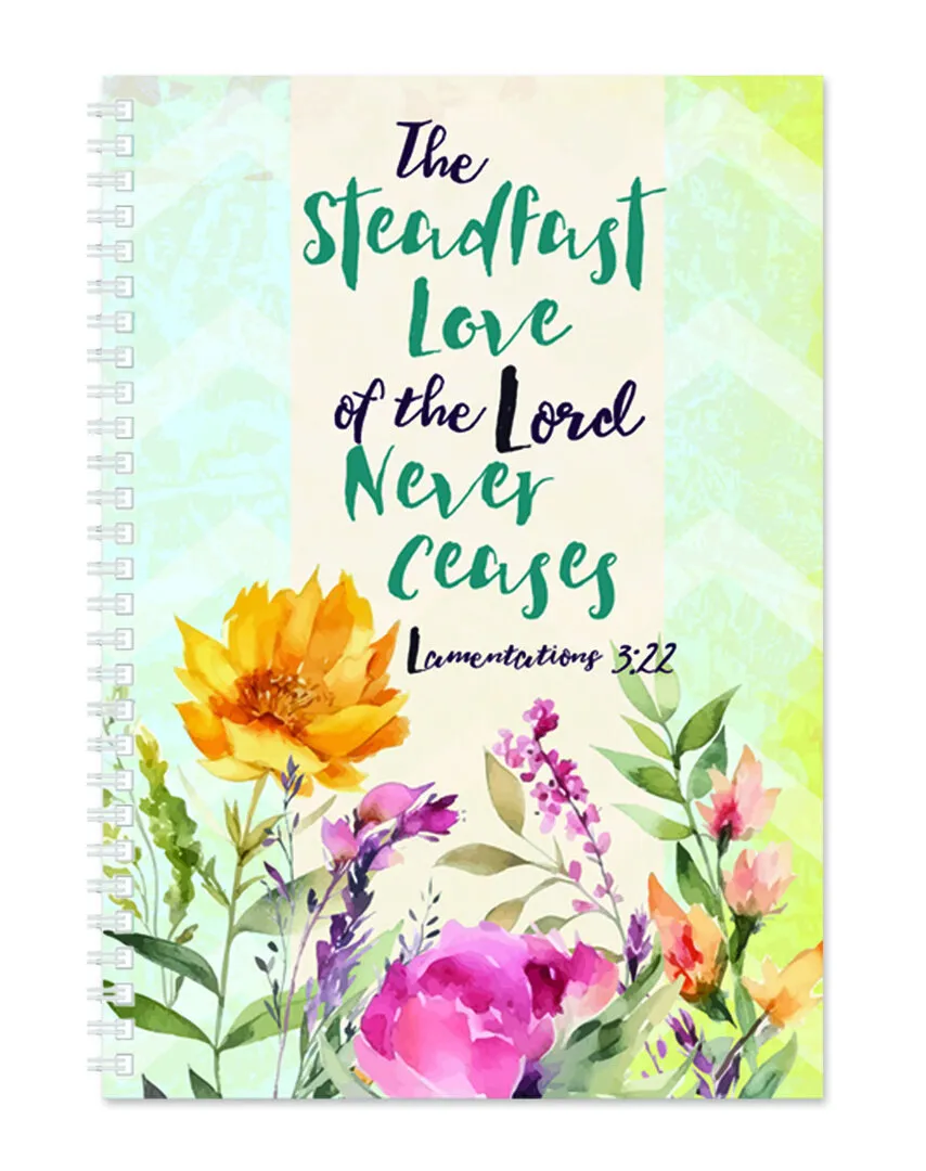 Journal The steadfast love of the Lord... - Lam. 3:22