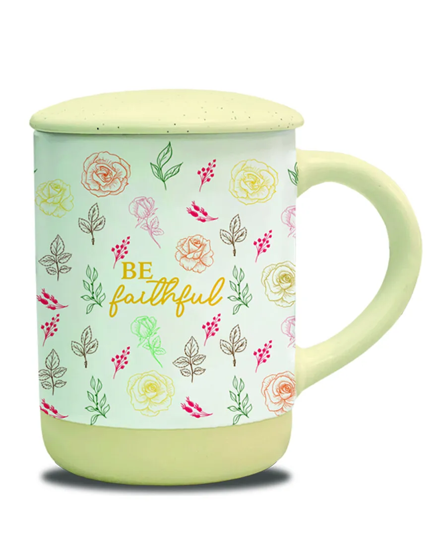 Mug tea + filter Be faithful