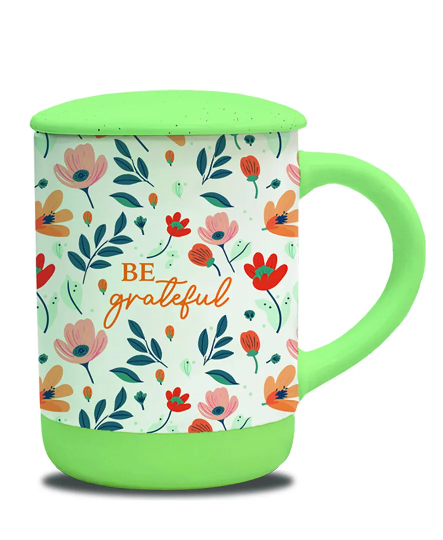 Mug tea + filter Be grateful