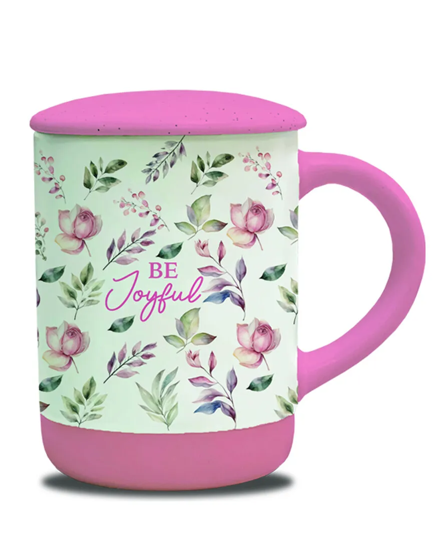 Mug tea + filter Be joyful