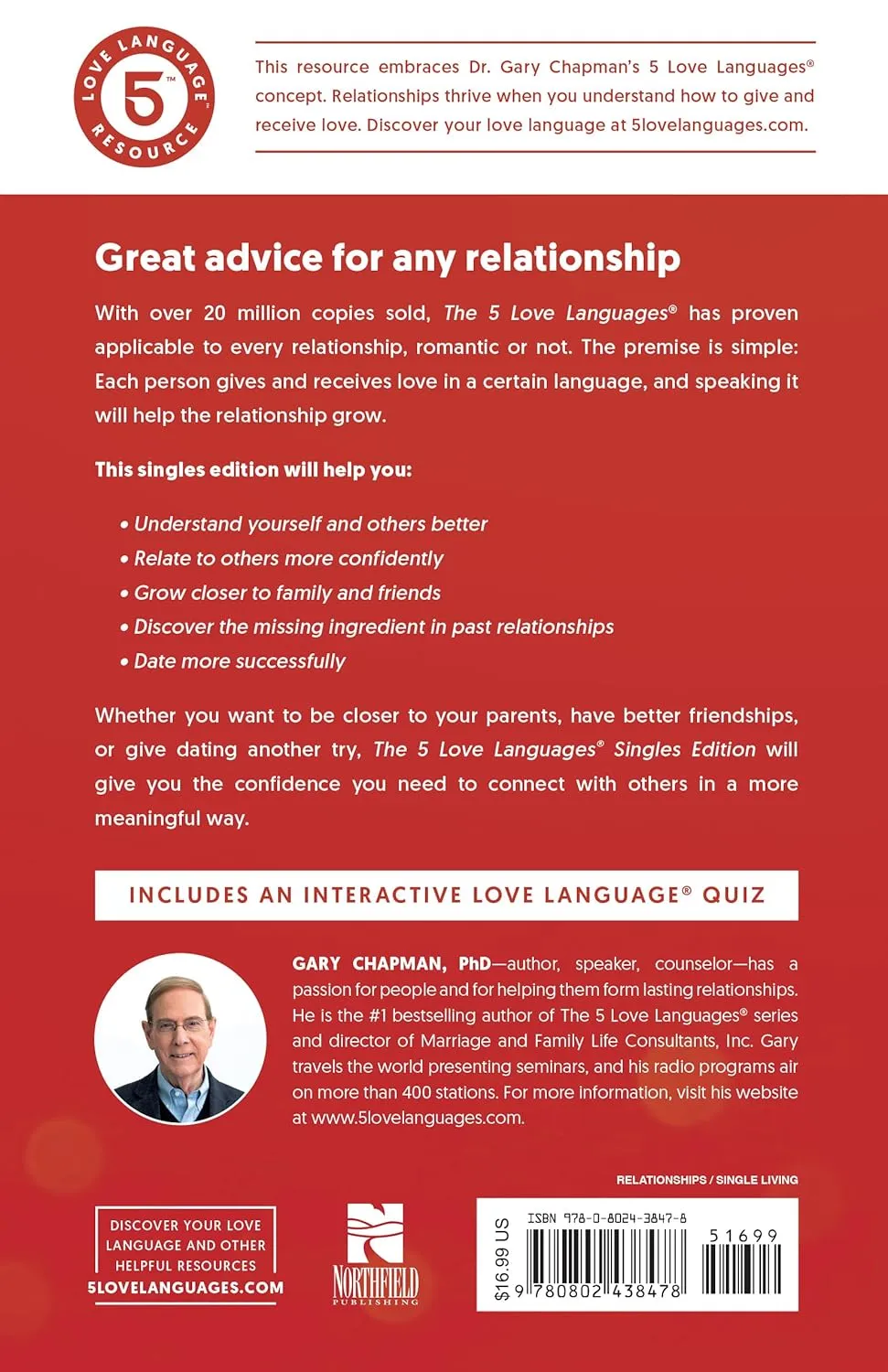 The 5 love languages - singles édition
