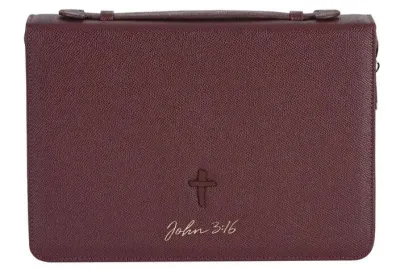 Housse XL cross John 3:16