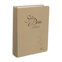 Bible NEG MacArthur souple textile beige