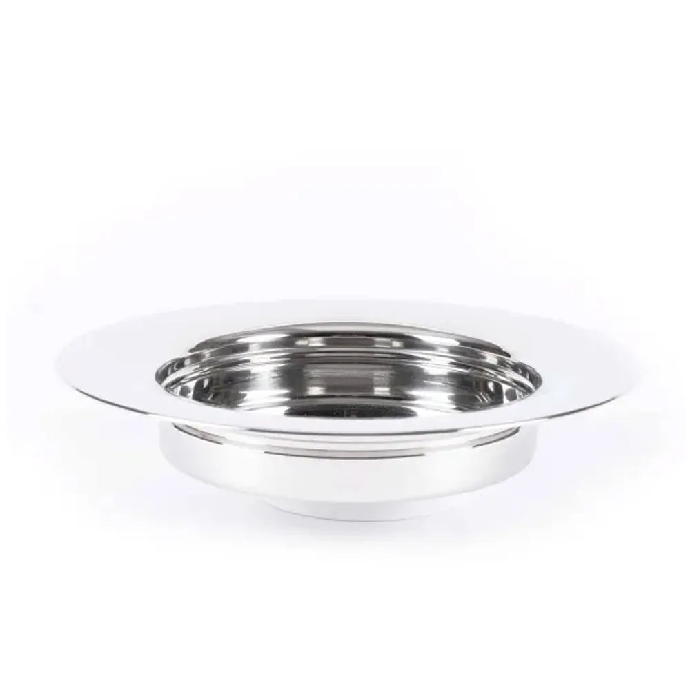 Assiette pain profonde sainte cène argent