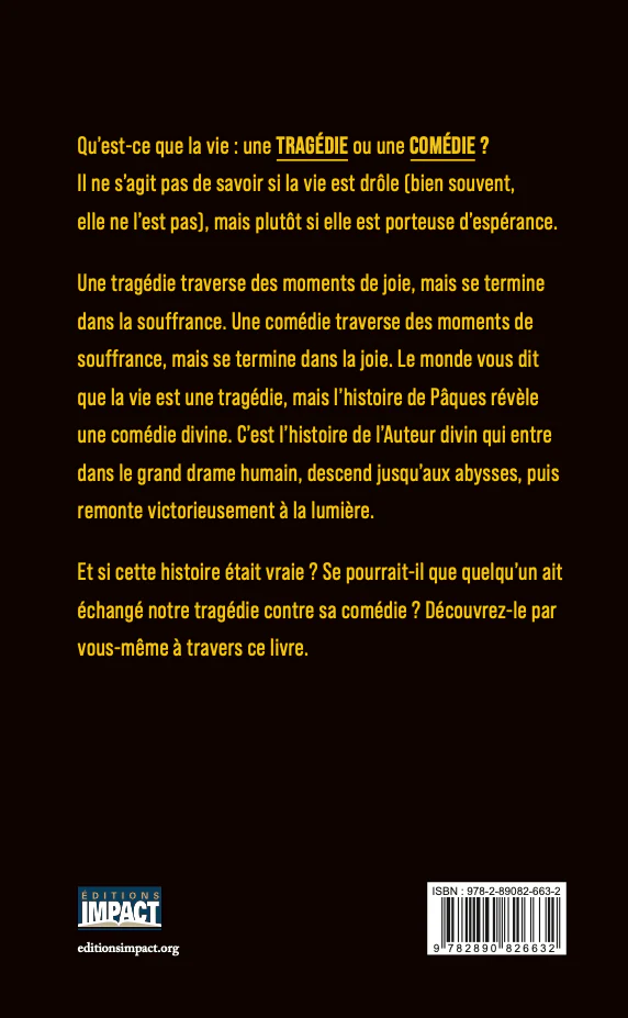 Tragédie ou comédie ? - Quand le rideau se lève sur le sens de la vie