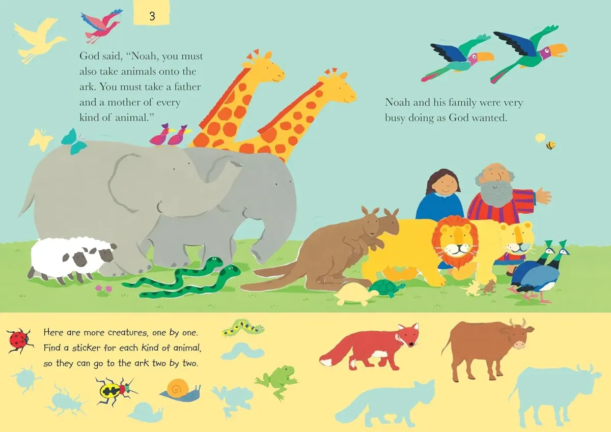 My very first Noah and the Ark - sticker book