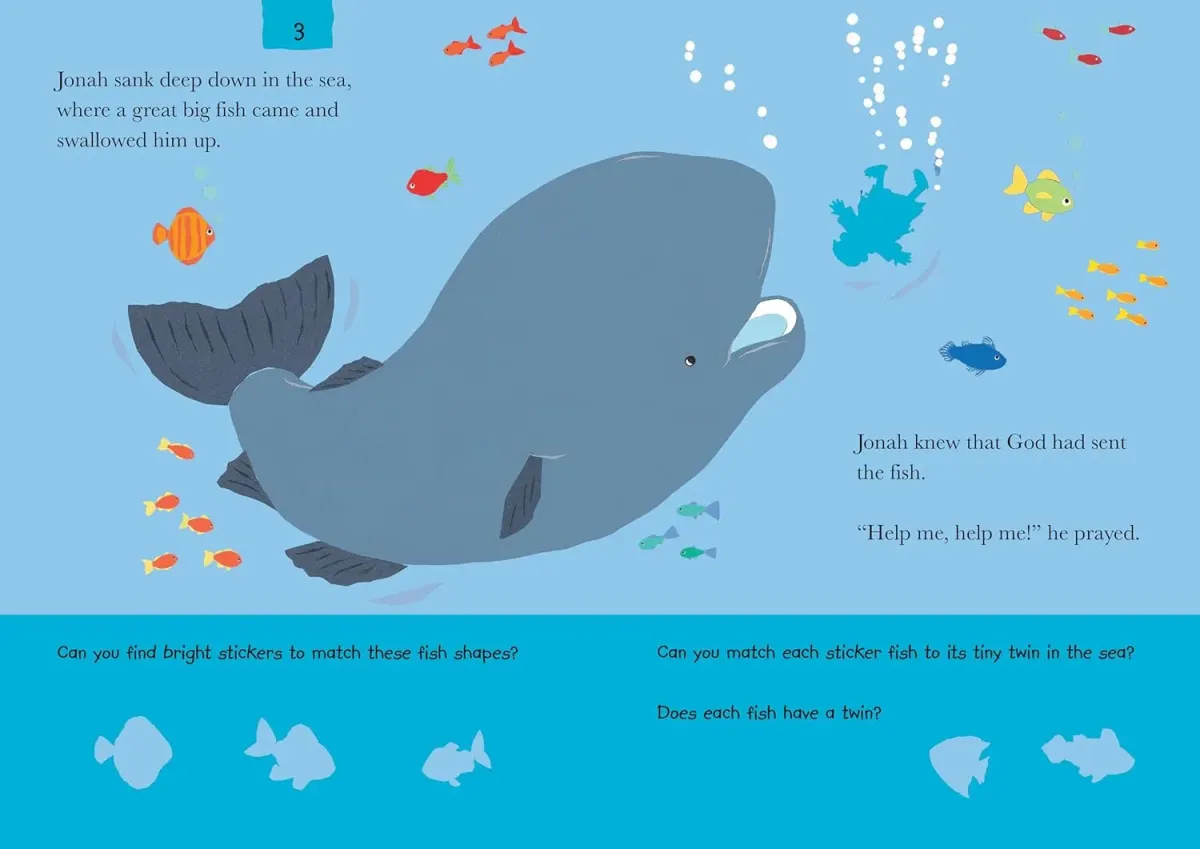 My very first Jonah and the whale - sticker book