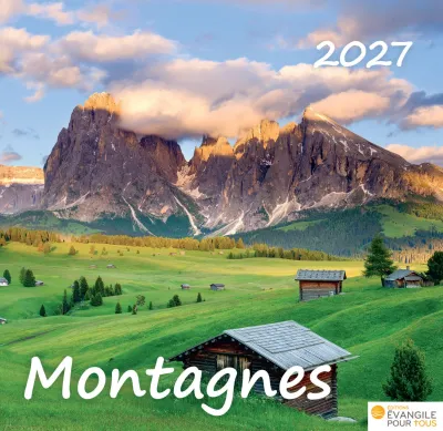 Calendrier - Montagnes - Merveilles de la création