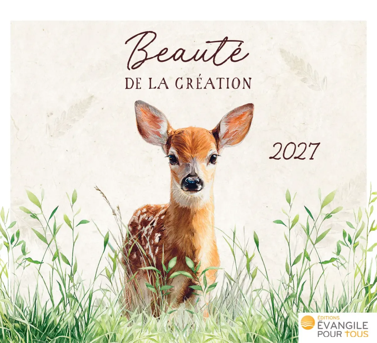 Calendrier - mini Beauté de la création
