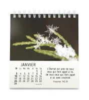 Calendrier - Nature en paix
