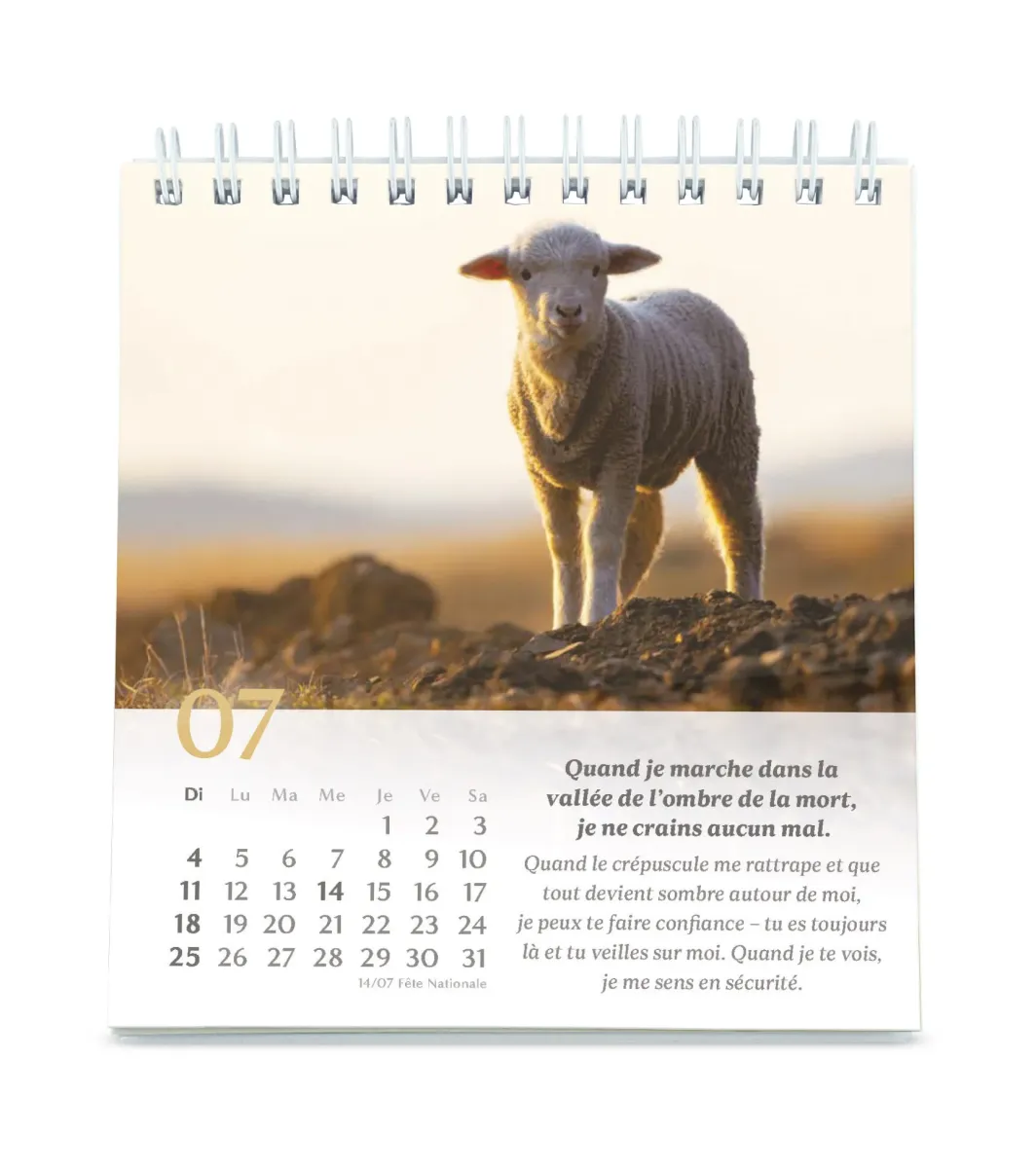 Calendrier - Psaumes 23 (petit format)