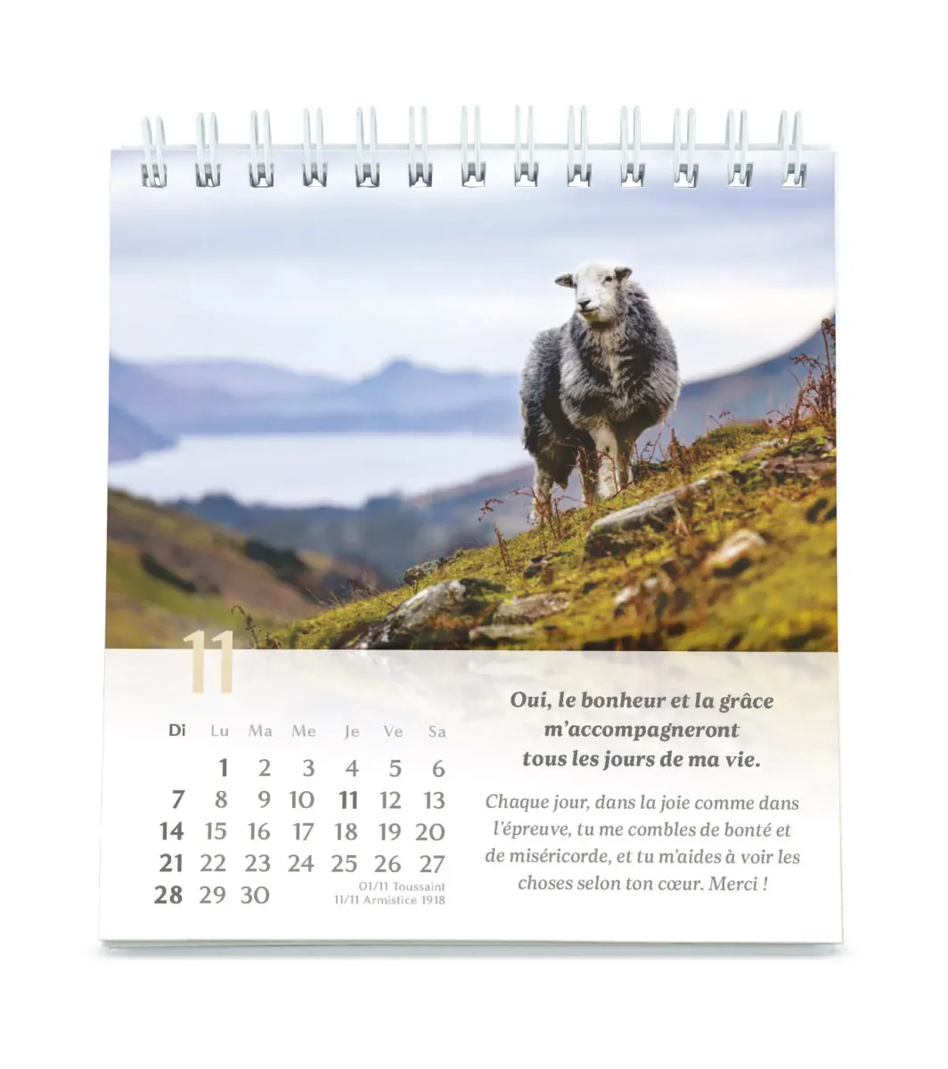 Calendrier - Psaumes 23 (petit format)
