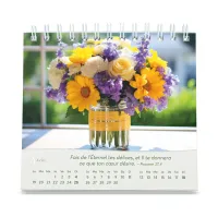 Calendrier - Bouquets (petit format)