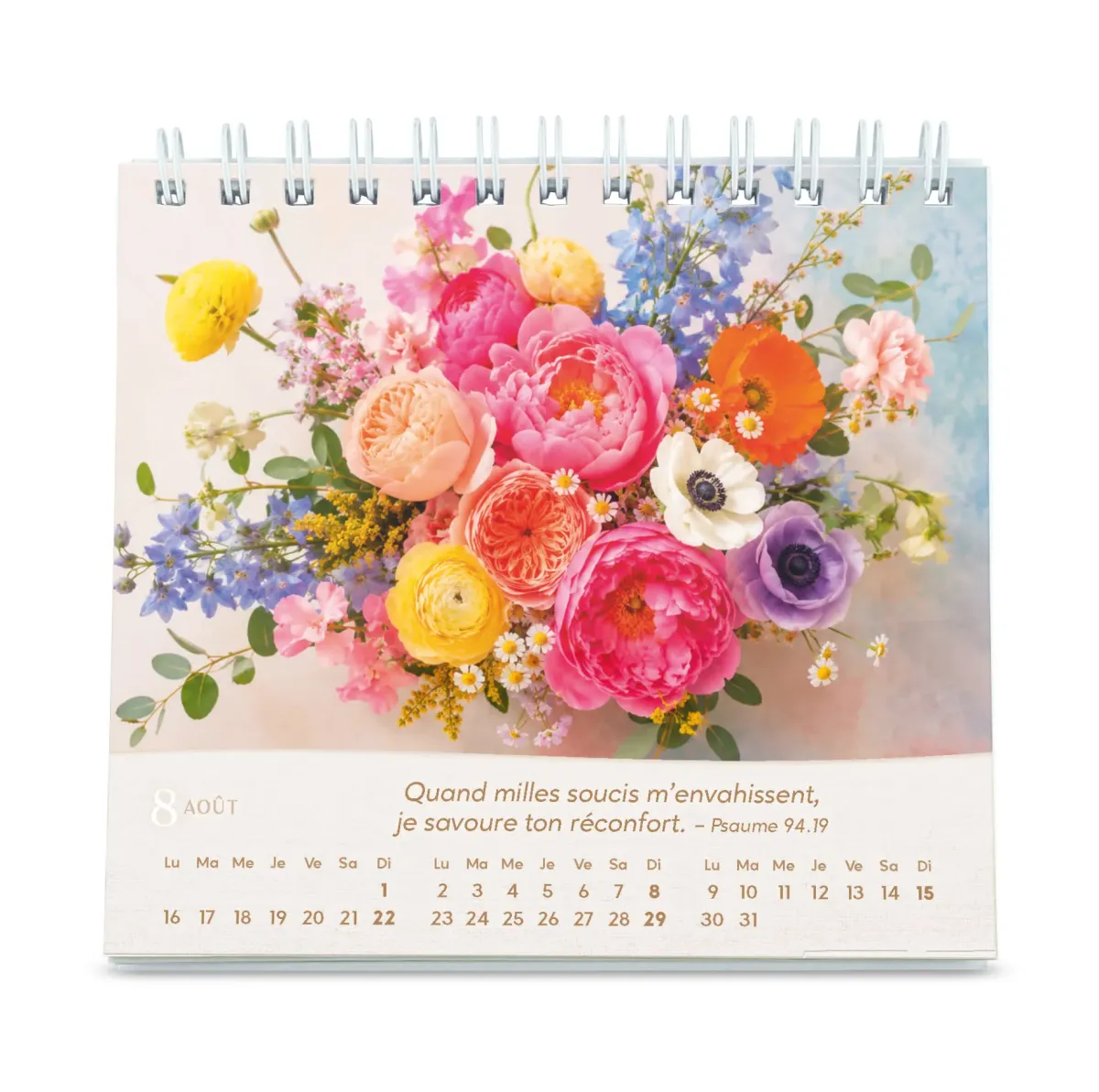 Calendrier - Bouquets (petit format)