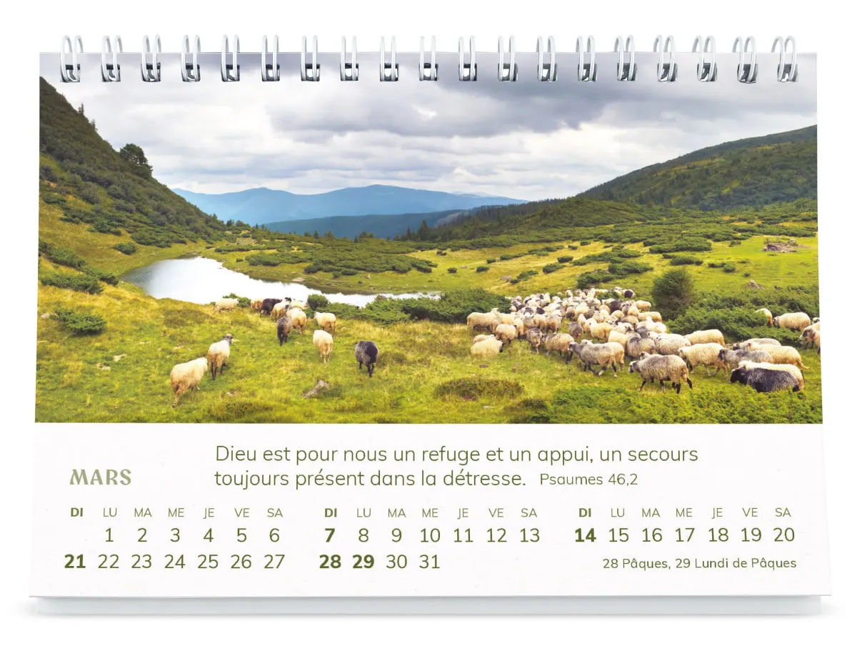 Calendrier - Mini panorama