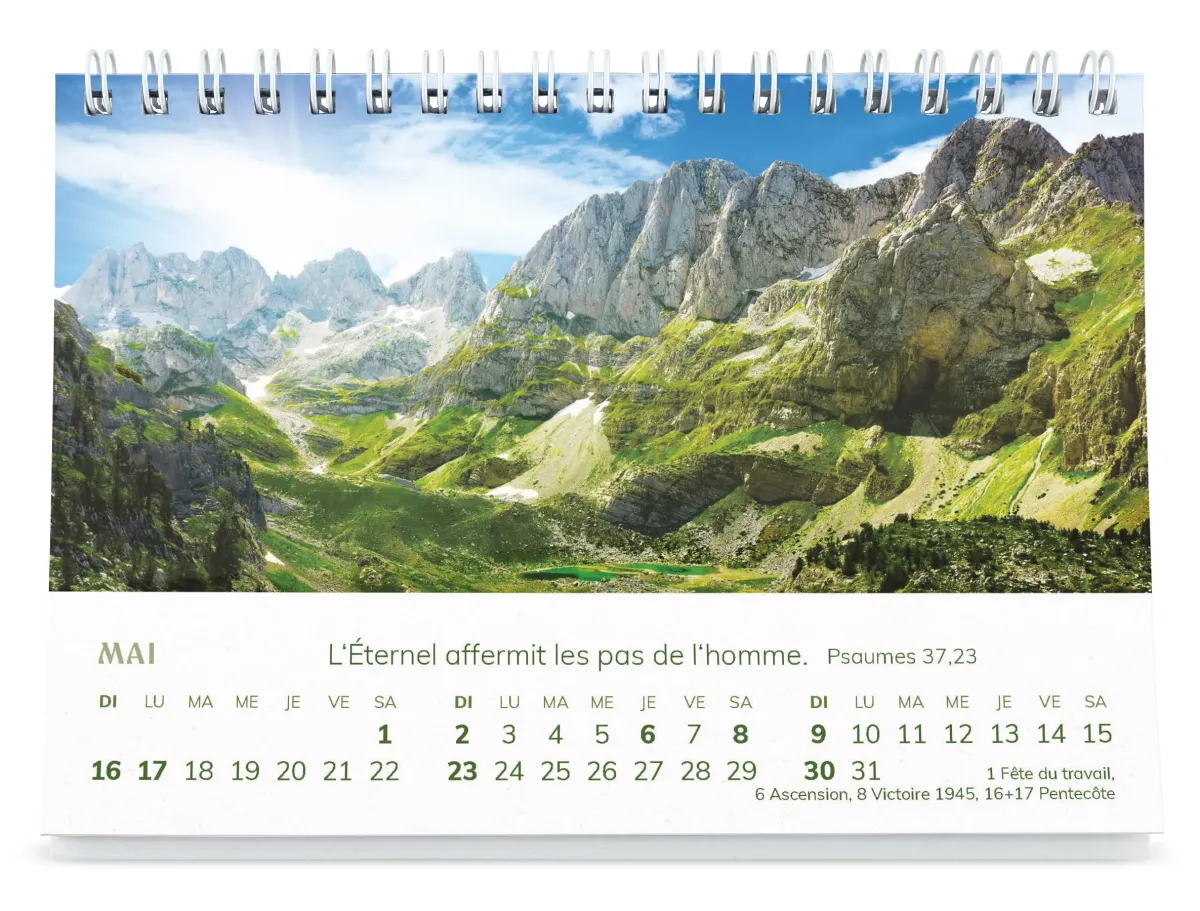 Calendrier - Mini panorama