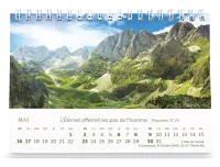 Calendrier - Mini panorama