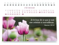 Calendrier - Plaisir d'offrir - Gros caractères