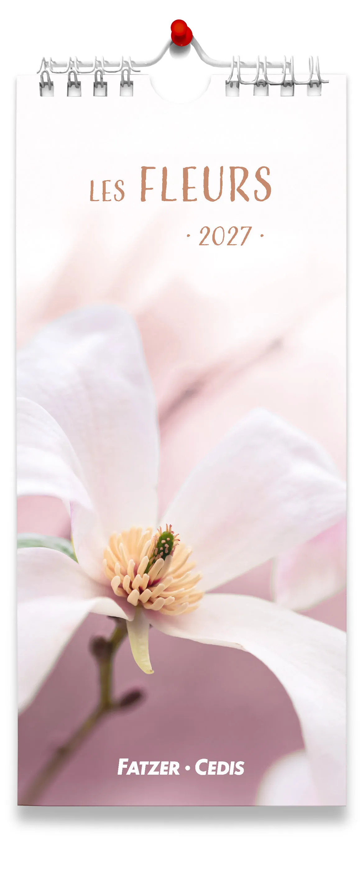 Calendrier - Fleurs avec versets bibliques