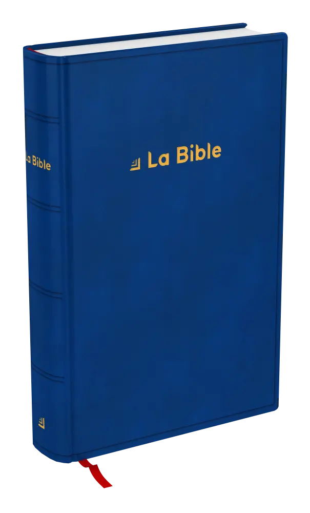Bible Darby révisée rigide bleu