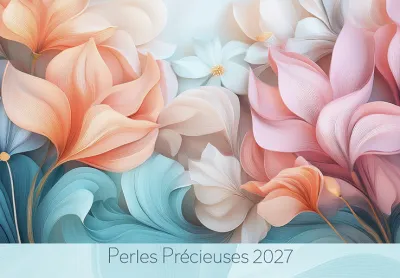 Calendrier - Perles précieuses - mural
