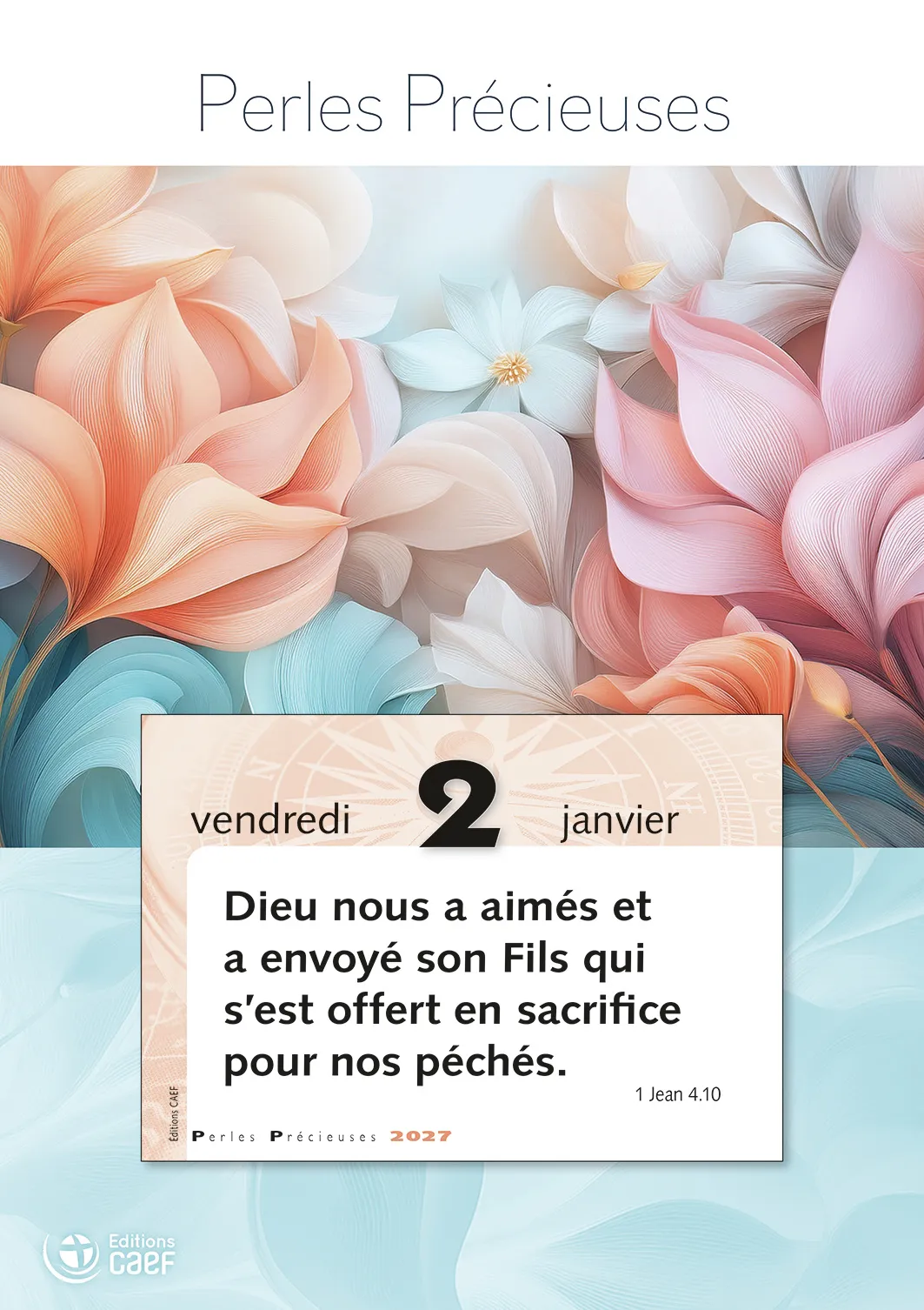 Calendrier - Perles précieuses - mural