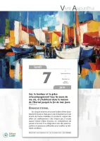 Calendrier - Vivre aujourd'hui - mural