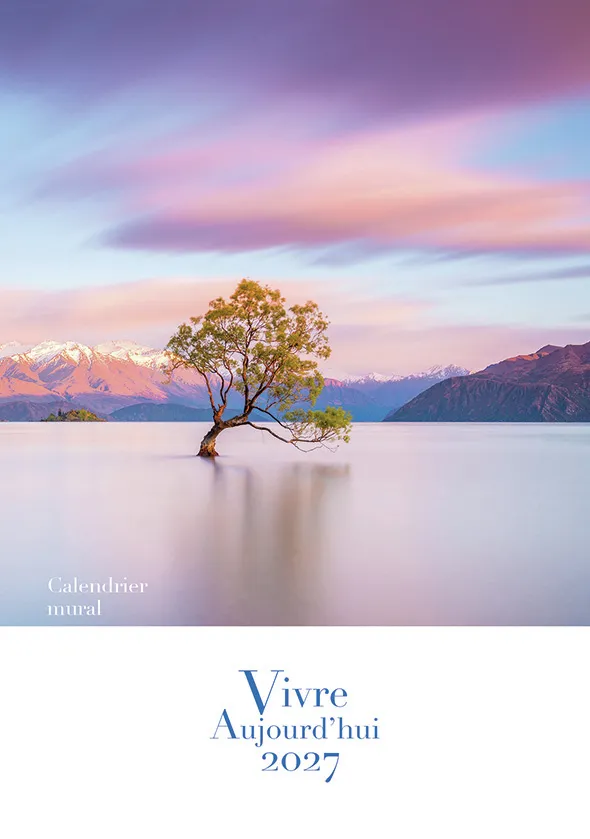 Calendrier - Vivre aujourd'hui - mural