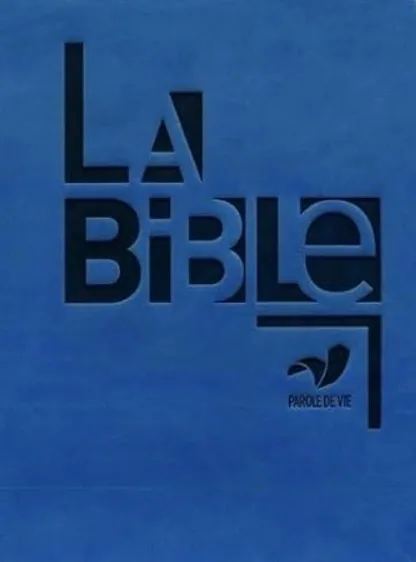 Bible PdV souple bleu onglets zip