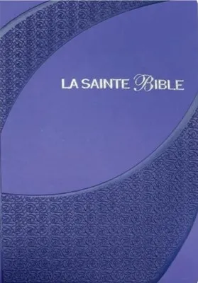 Bible Segond 1910 famille souple violet argent onglets - Paroles de Jésus en rouge