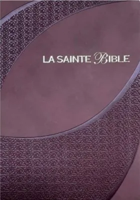 Bible Segond 1910 famille souple brun or onglets - Paroles de Jésus en rouge