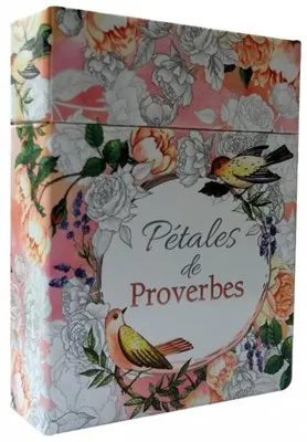 Pétales de Proverbes (Cartes à colorier)